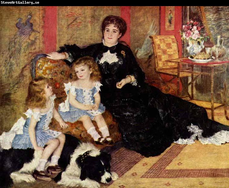 Pierre-Auguste Renoir Portrat der Frau Charpentier und ihre Kinder